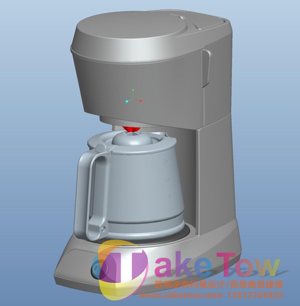 结构设计案例-咖啡机产品设计
