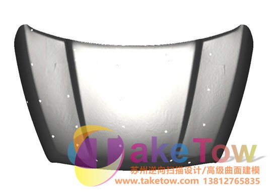 上海引擎盖逆向抄数点云