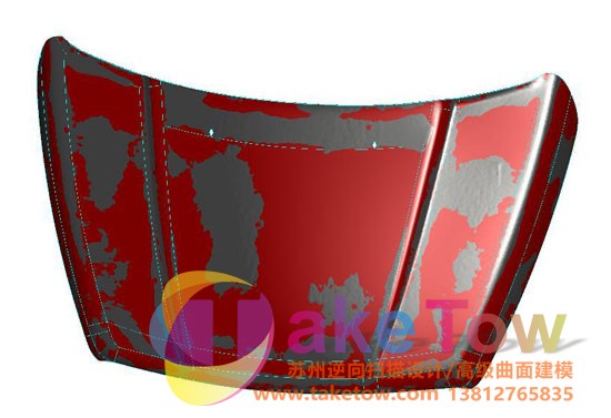 逆向建模案例-大型钣金类产品