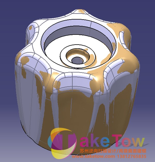 铝铸件逆向测绘建模