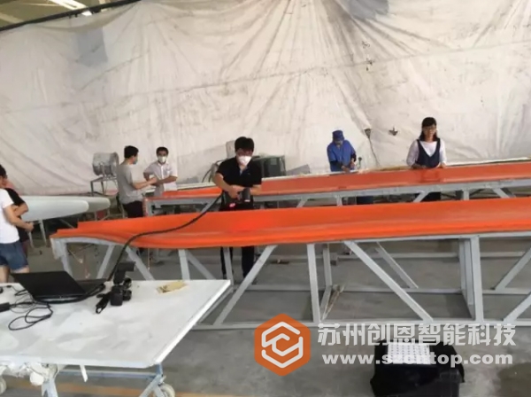 天远三维助力用户完成整套风电叶片的高精度三维检测